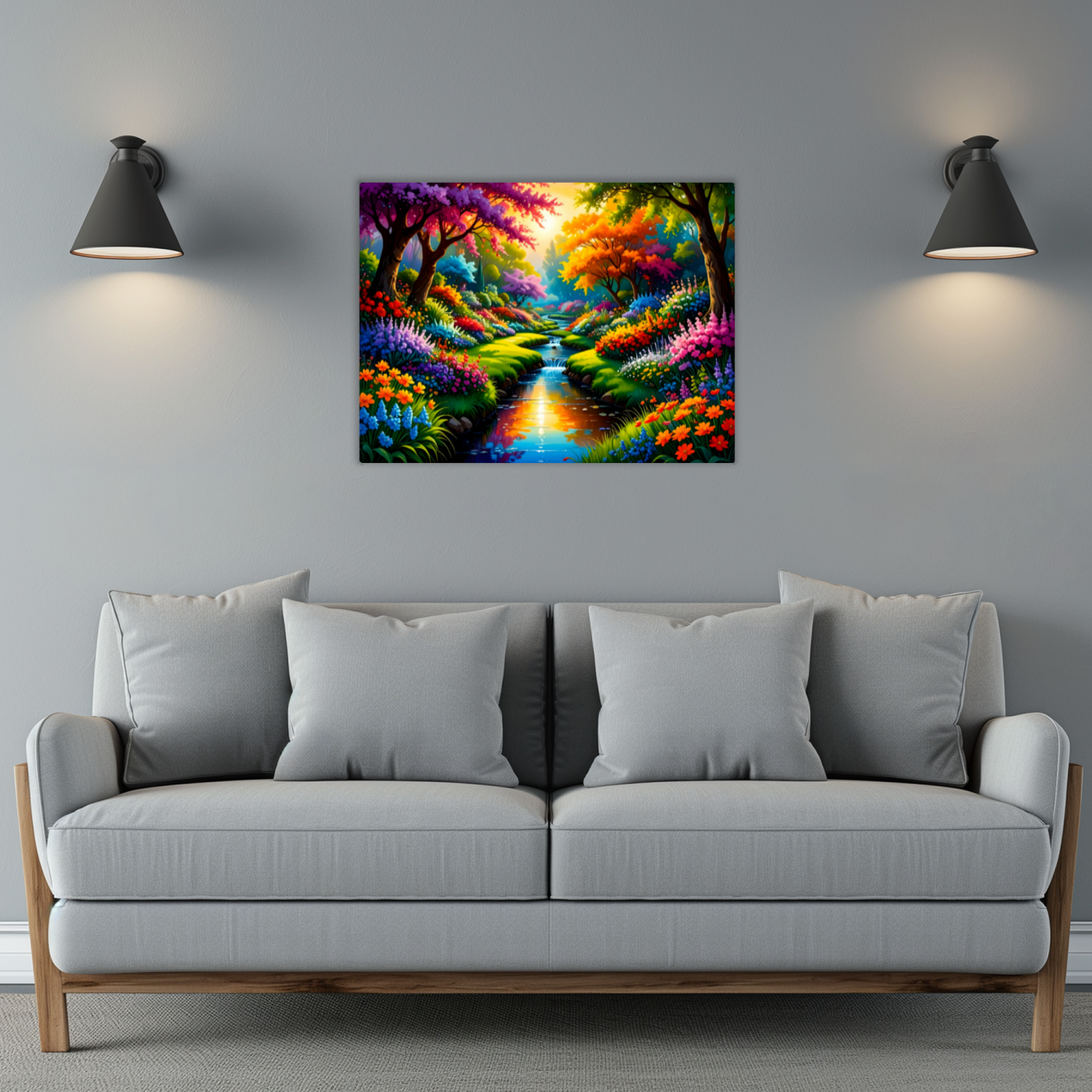 Dream Garden 4, Printed On High Gloss Aluminium To Enhance Colour And Details, A Gift To Last A Lifetime...
