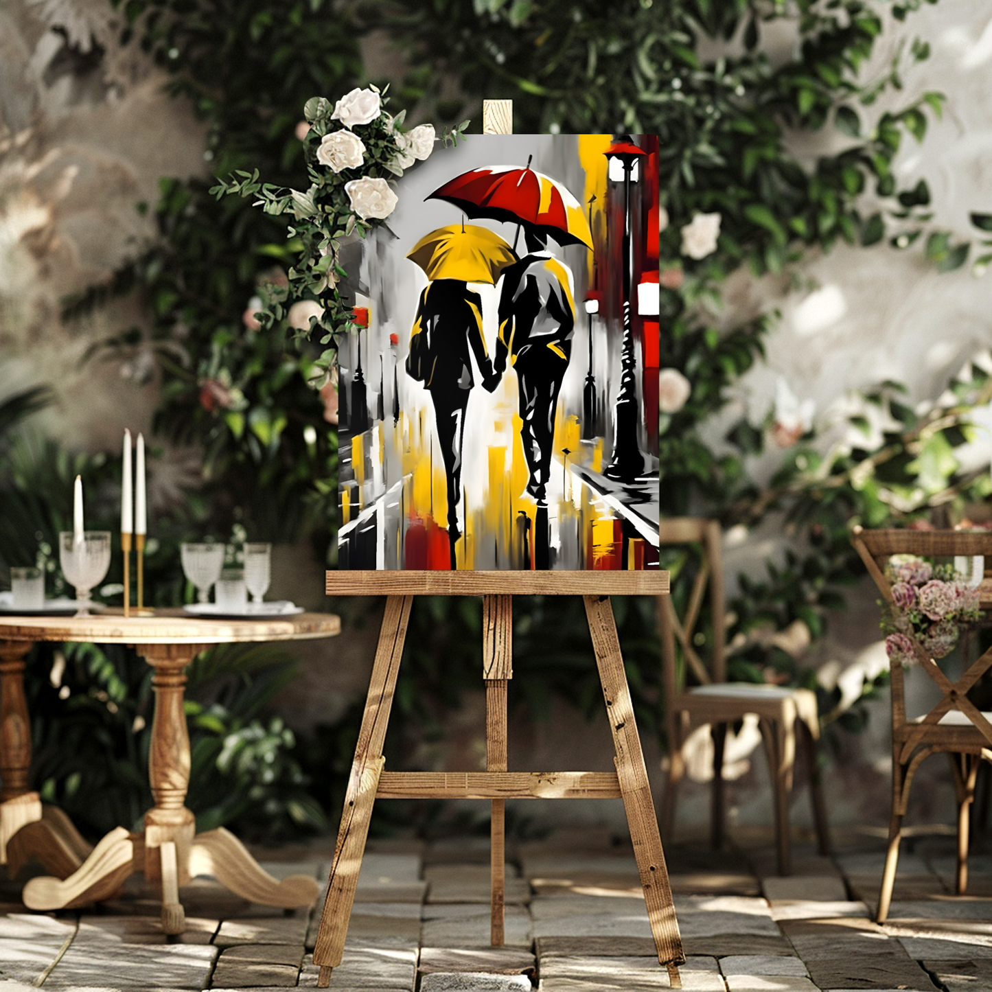 Rainy Night 3, Fusion-Art Print, Printed on Gloss Aluminium To Enhance Colour And Details, Great Gift Ideas, A Gift To Last A Lifetime...