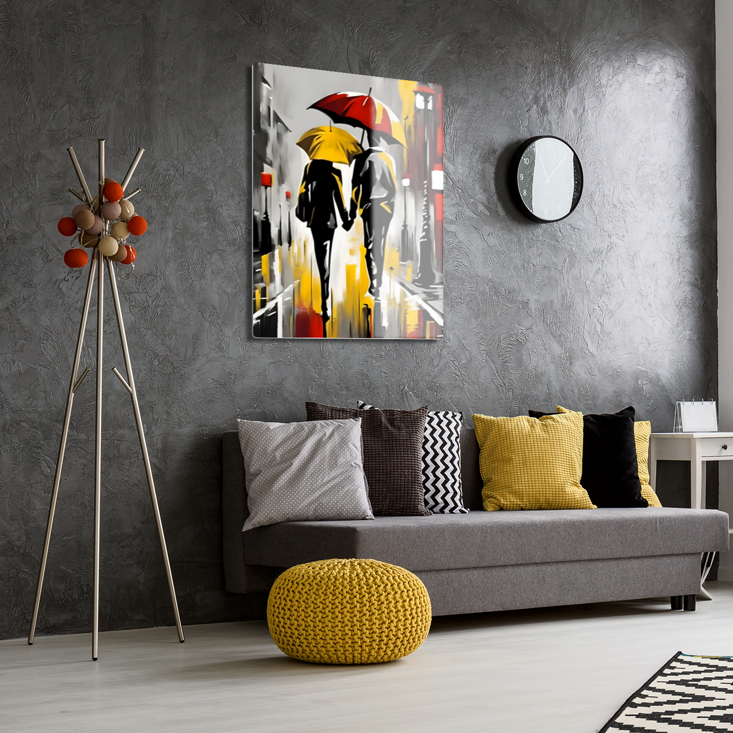 Rainy Night 3, Fusion-Art Print, Printed on Gloss Aluminium To Enhance Colour And Details, Great Gift Ideas, A Gift To Last A Lifetime...