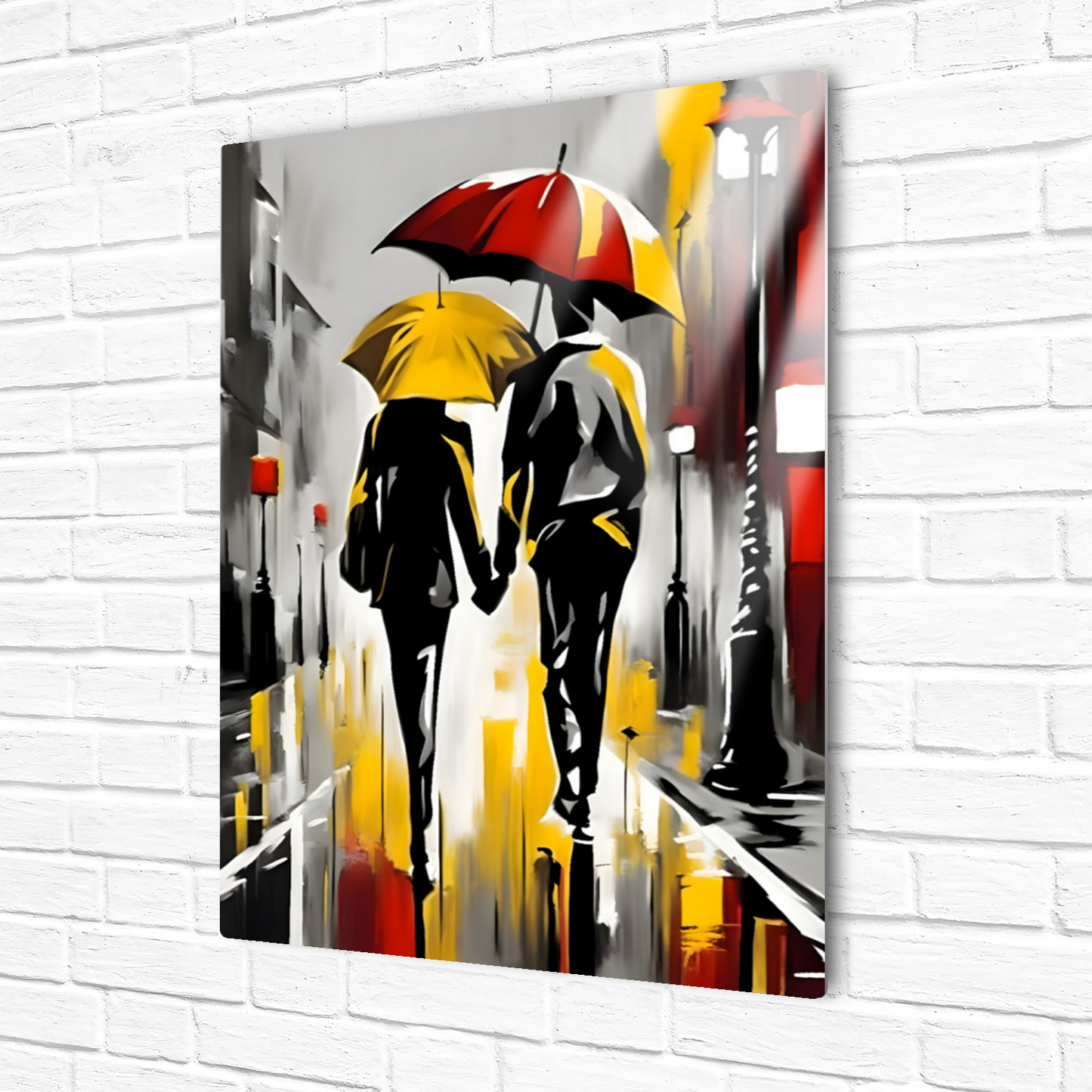Rainy Night 3, Fusion-Art Print, Printed on Gloss Aluminium To Enhance Colour And Details, Great Gift Ideas, A Gift To Last A Lifetime...