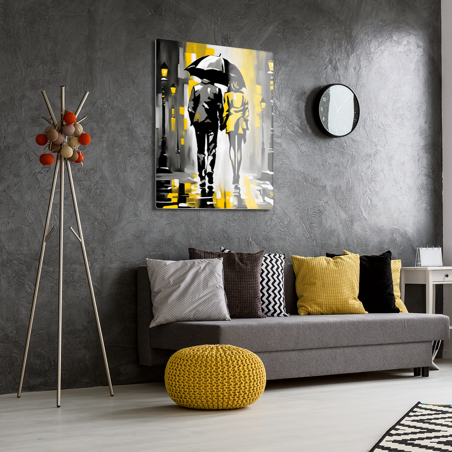 Rainy Night 4, Fusion-Art Print, Printed on Gloss Aluminium To Enhance Colour And Details, Great Gift Ideas, A Gift To Last A Lifetime..