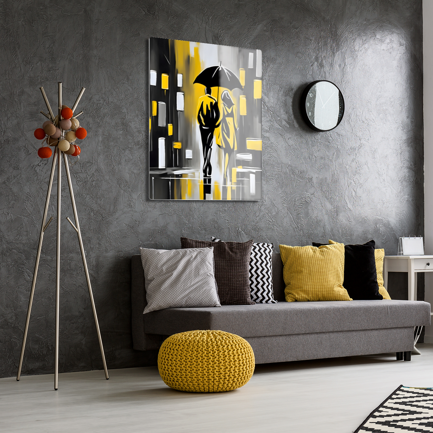 Rainy Night 5, Fusion-Art Print, Printed on Gloss Aluminium To Enhance Colour And Details, Great Gift Ideas, A Gift To Last A Lifetime..