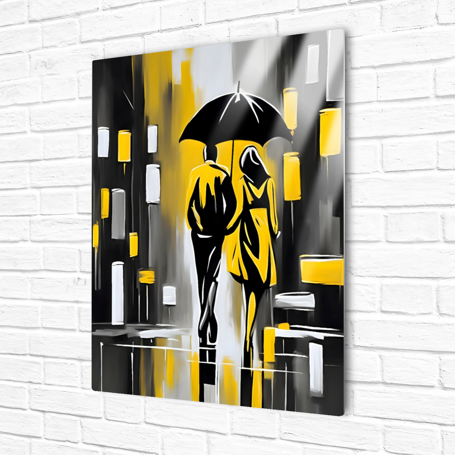 Rainy Night 5, Fusion-Art Print, Printed on Gloss Aluminium To Enhance Colour And Details, Great Gift Ideas, A Gift To Last A Lifetime..