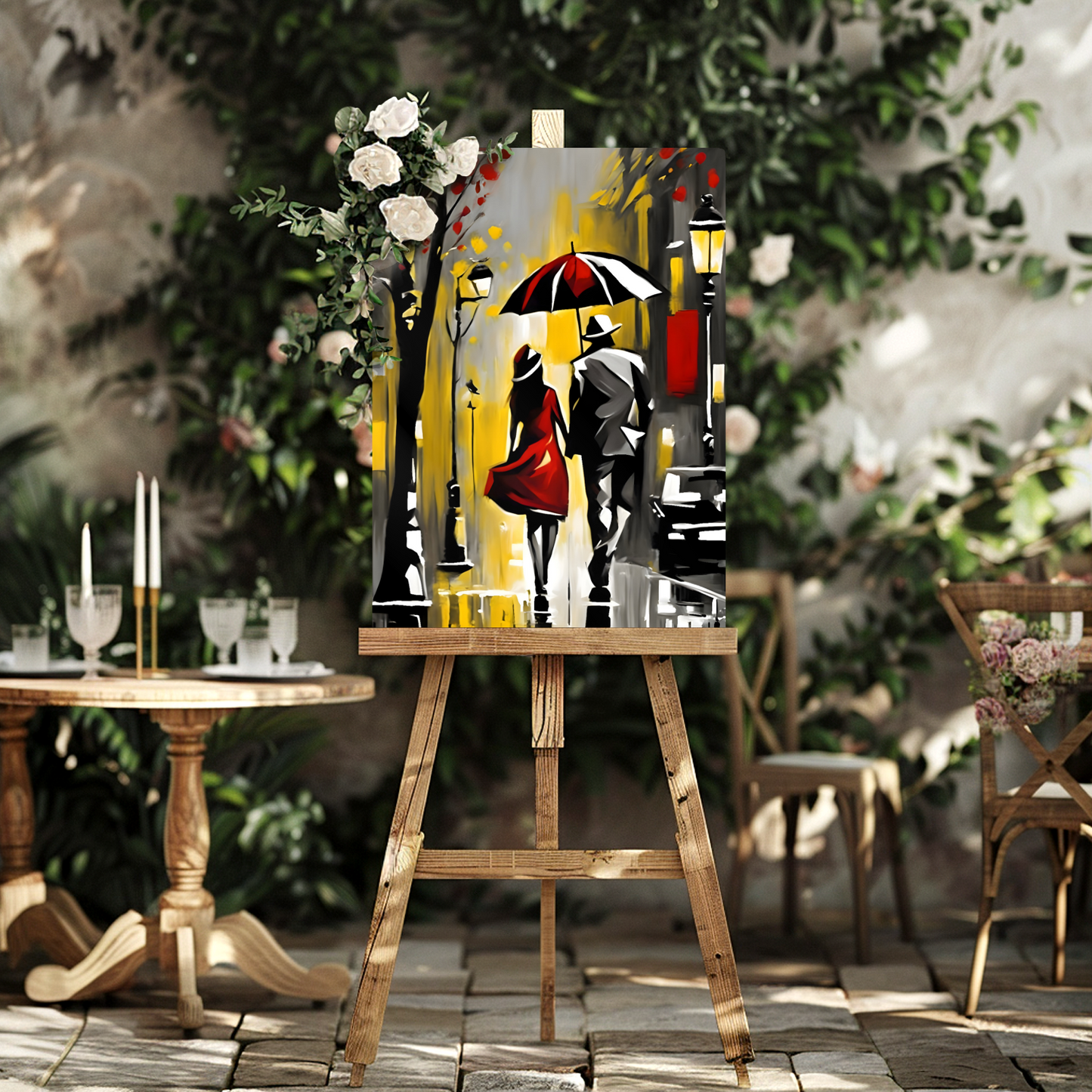 Rainy Night 6, Fusion-Art Print, Printed on Gloss Aluminium To Enhance Colour And Details, Great Gift Ideas, A Gift To Last A Lifetime...