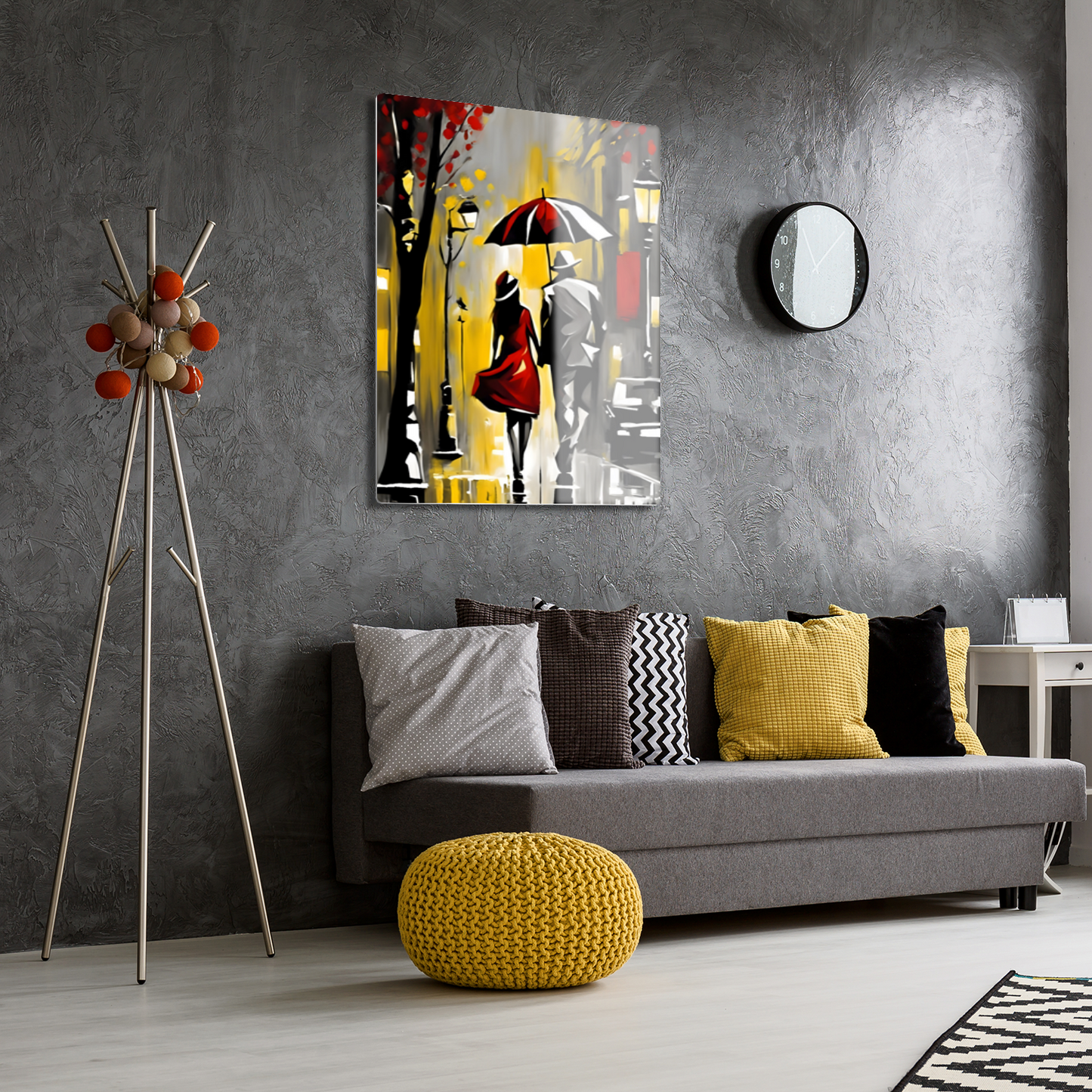 Rainy Night 6, Fusion-Art Print, Printed on Gloss Aluminium To Enhance Colour And Details, Great Gift Ideas, A Gift To Last A Lifetime...