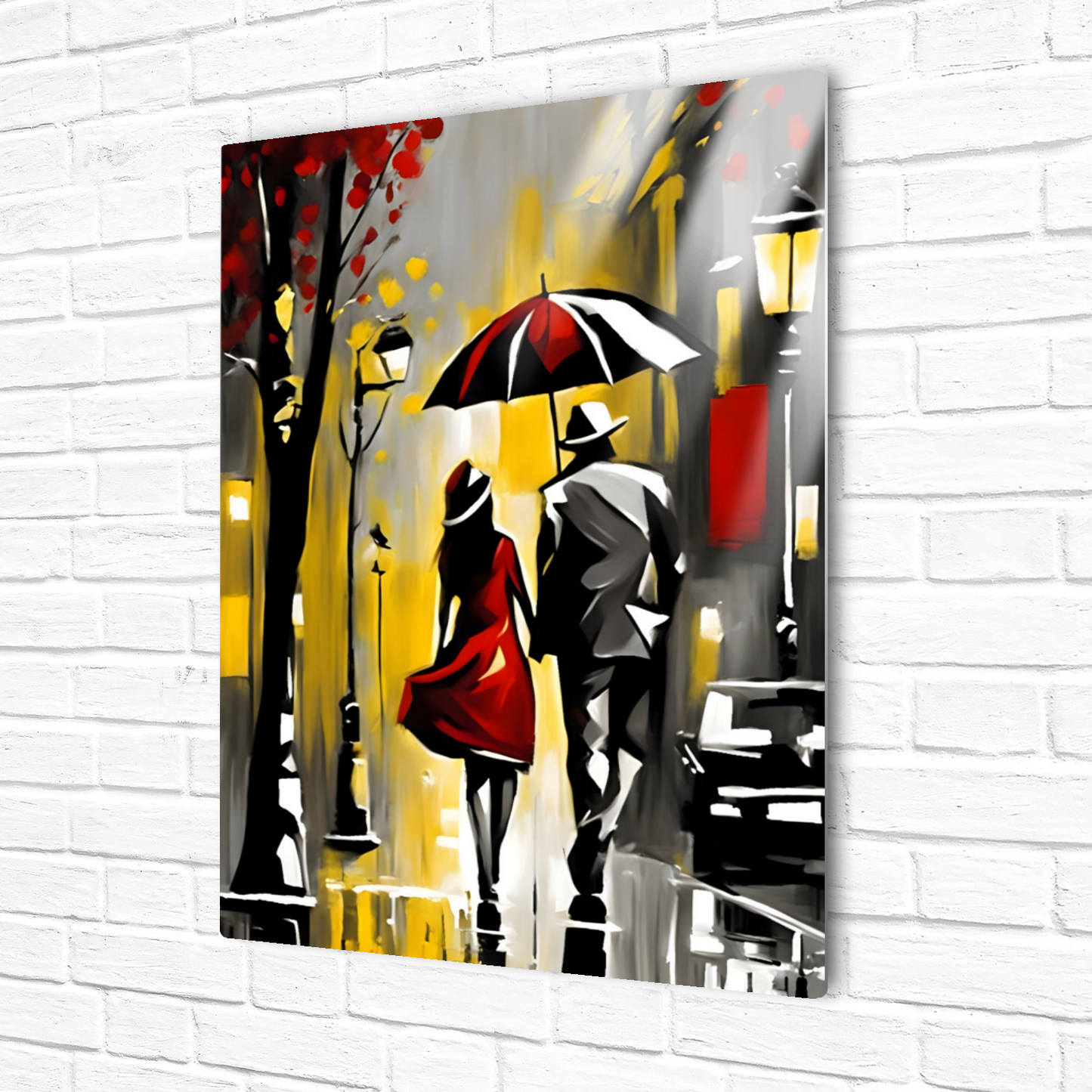 Rainy Night 6, Fusion-Art Print, Printed on Gloss Aluminium To Enhance Colour And Details, Great Gift Ideas, A Gift To Last A Lifetime...