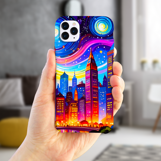 City Of Light, Slim Phone Case, 3D Wrap Technology, Crafted From Premium Polycarbonate, Vivid Colours, Unique Image...