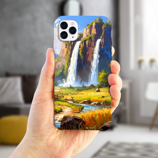 Eden Valley 3, Slim Phone Case, Full Wrap Technology, Crafted From Premium Polycarbonate, Unique Image...