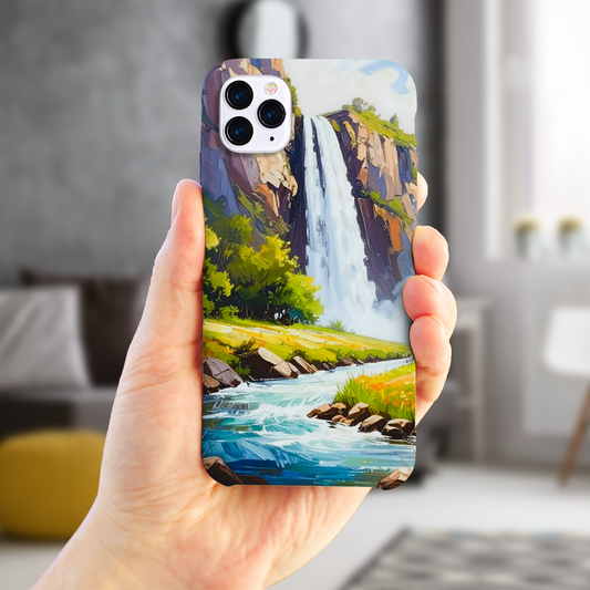 Eden Valley 4, Slim Phone Case, Full Wrap Technology, Crafted From Premium Polycarbonate, Unique Image...