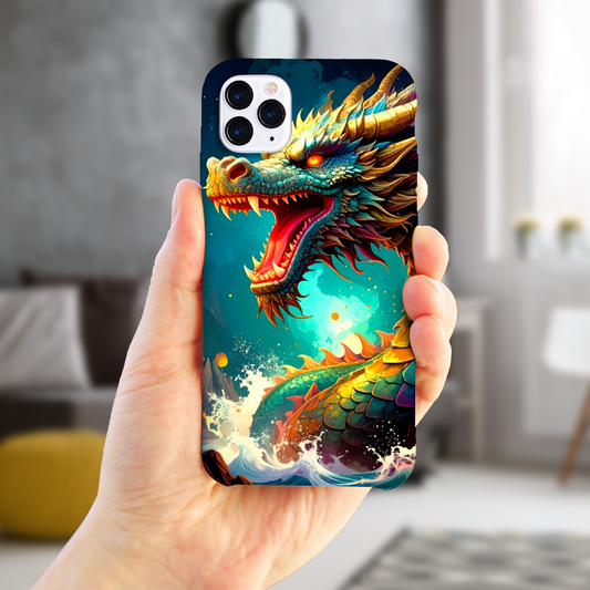 Fantasy Dragon 7, Slim iPhone Case, Full Wrap Technology, Crafted From Premium Polycarbonate, Vivid Colours, Unique Image...