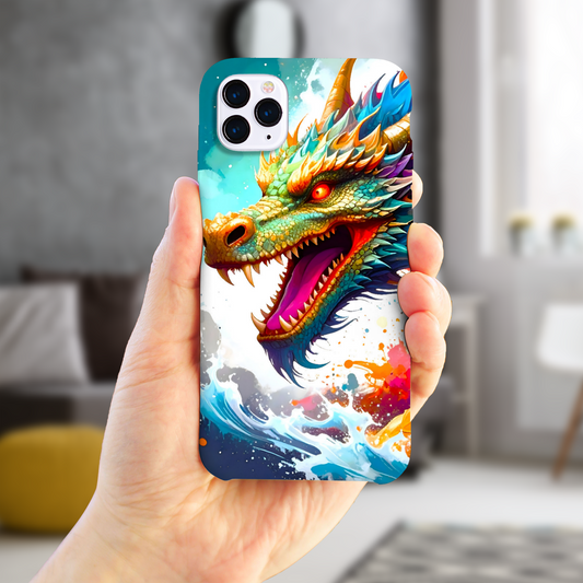 Dragon 6, Slim Phone Case, Crafted From Premium Polycarbonate, Full Image Wrap, Unique Image...