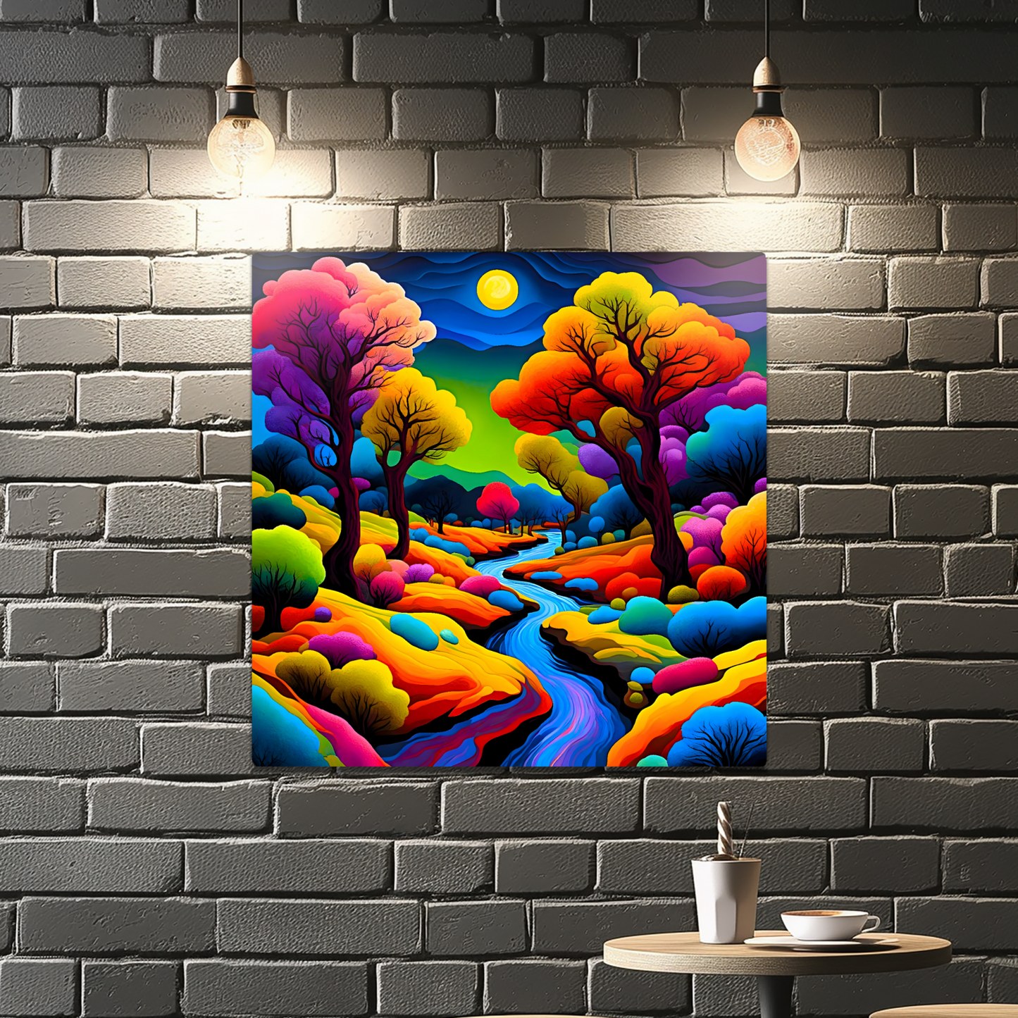 Lush Forest 7, Printed on Gloss Aluminium To Enhance Colour And Details, Unique Images, A Gift To Last A Lifetime...