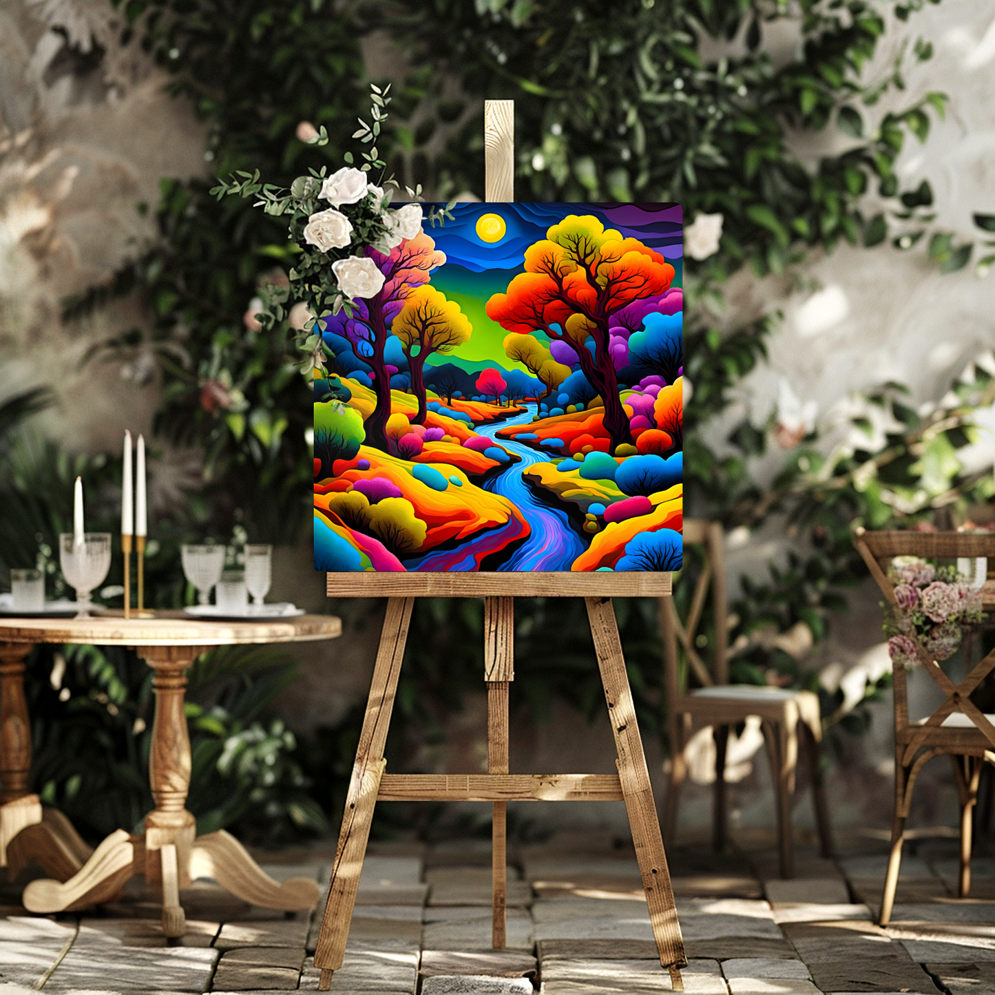 Lush Forest 7, Printed on Gloss Aluminium To Enhance Colour And Details, Unique Images, A Gift To Last A Lifetime...