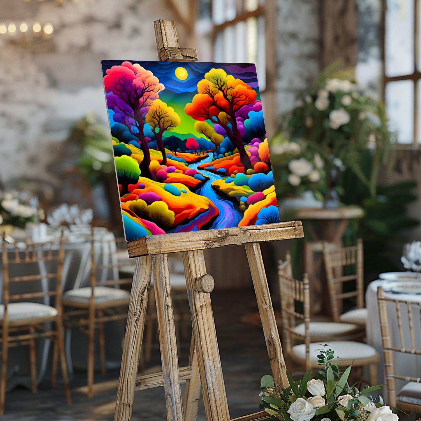 Lush Forest 7, Printed on Gloss Aluminium To Enhance Colour And Details, Unique Images, A Gift To Last A Lifetime...