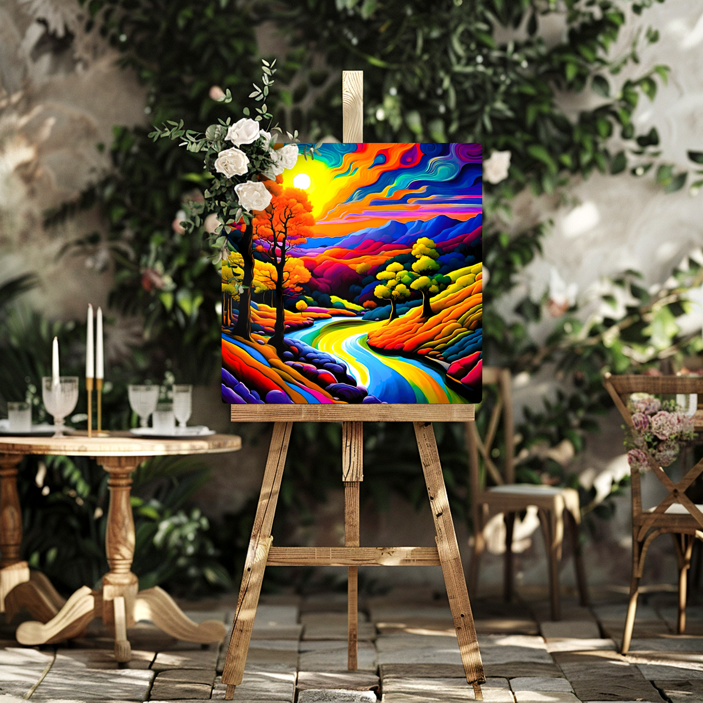 Lush Forest 8, Printed on Gloss Aluminium To Enhance Colour And Details, Unique Images, A Gift To Last A Lifetime...