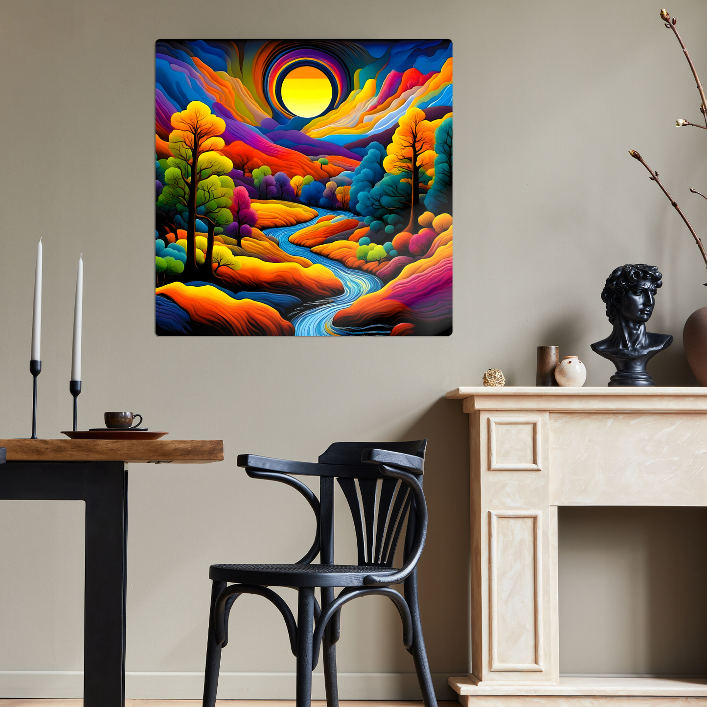 Lush Forest 12, Printed On High Gloss Aluminium To Enhance Colour And Detail, Unique Image, Art Is A Gift For A Lifetime...