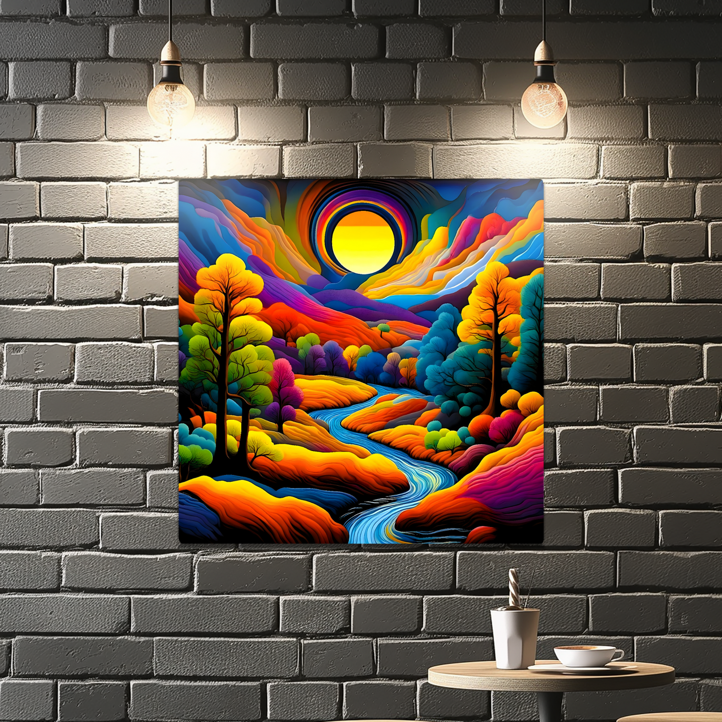 Lush Forest 12, Printed On High Gloss Aluminium To Enhance Colour And Detail, Unique Image, Art Is A Gift For A Lifetime...