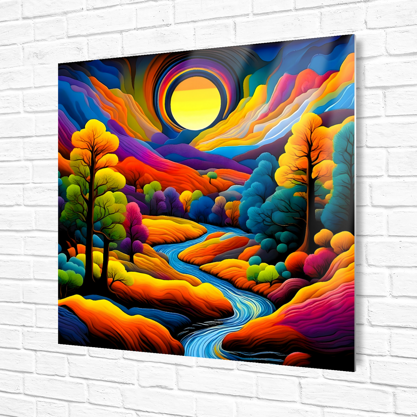Lush Forest 12, Printed On High Gloss Aluminium To Enhance Colour And Detail, Unique Image, Art Is A Gift For A Lifetime...