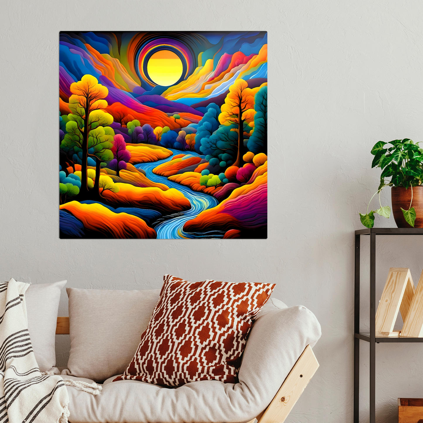 Lush Forest 12, Printed On High Gloss Aluminium To Enhance Colour And Detail, Unique Image, Art Is A Gift For A Lifetime...