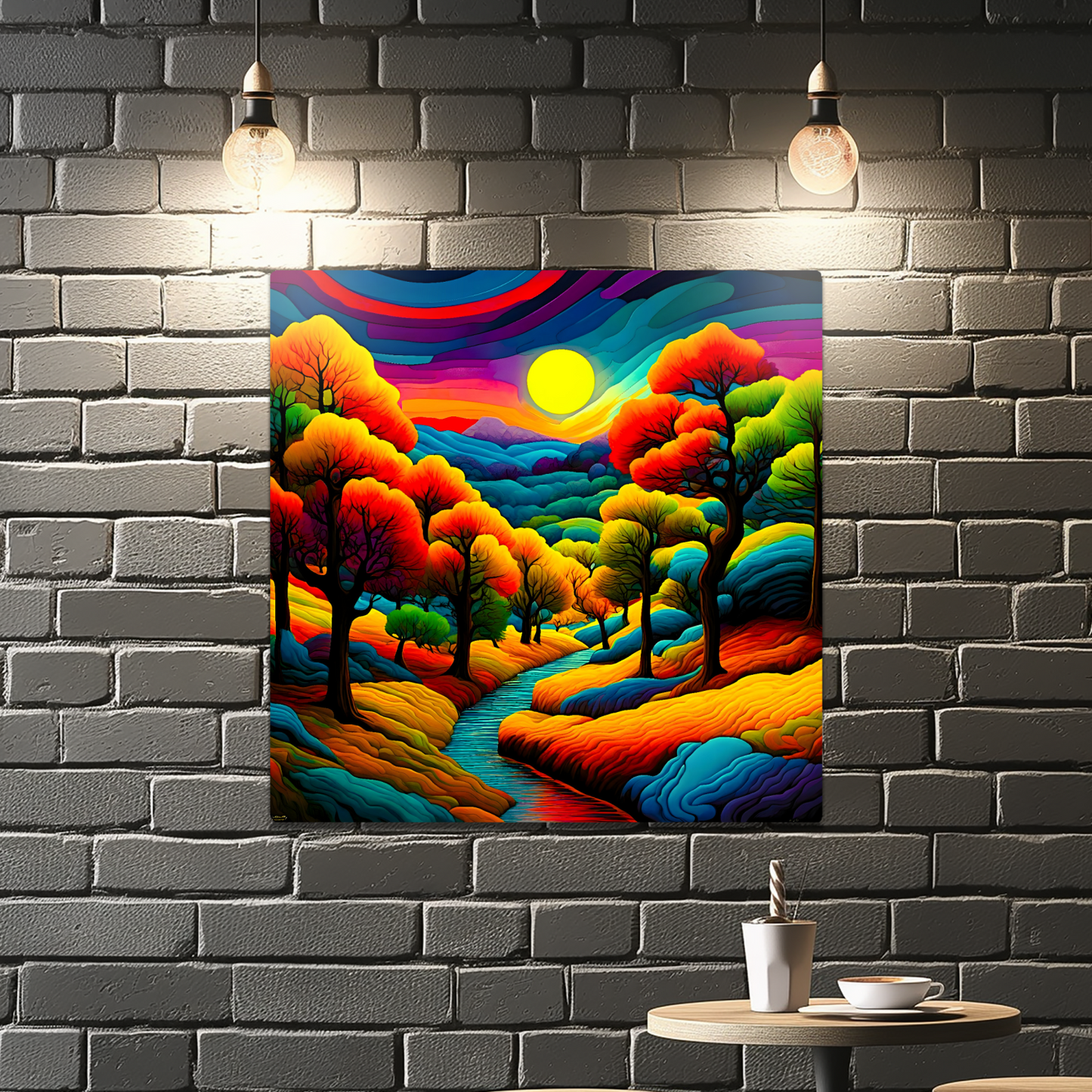 Lush Forest 16, Printed On High Gloss Aluminium To Enhance Colour And Detail, Unique Image, Art Is A Gift For A Lifetime...