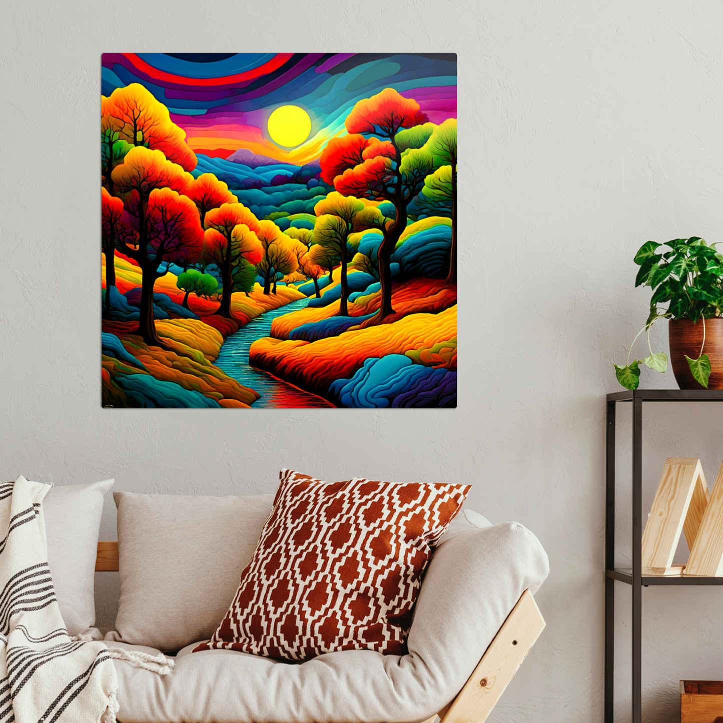 Lush Forest 16, Printed On High Gloss Aluminium To Enhance Colour And Detail, Unique Image, Art Is A Gift For A Lifetime...
