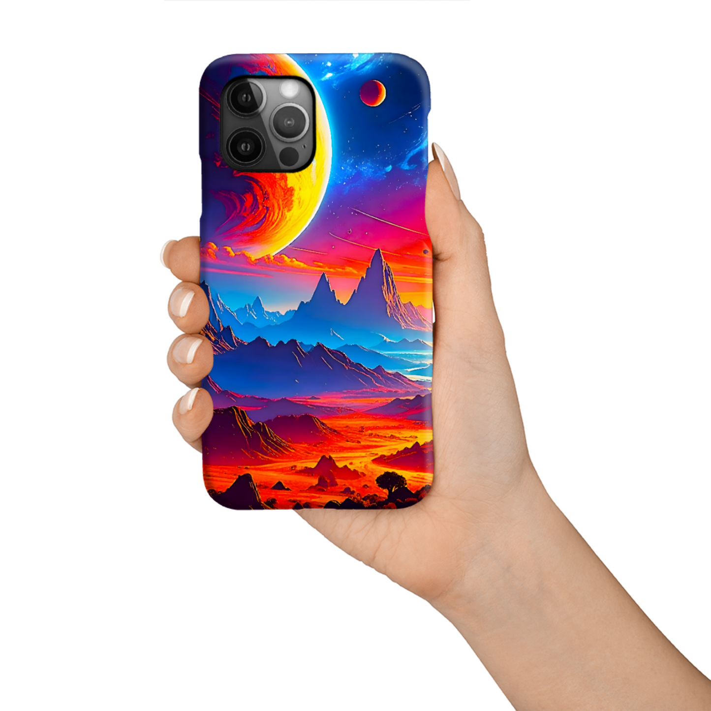 LunaScape LS1, Tough Phone Case, Full Wrap Technology, Crafted From Premium Polycarbonate, Unique Image...
