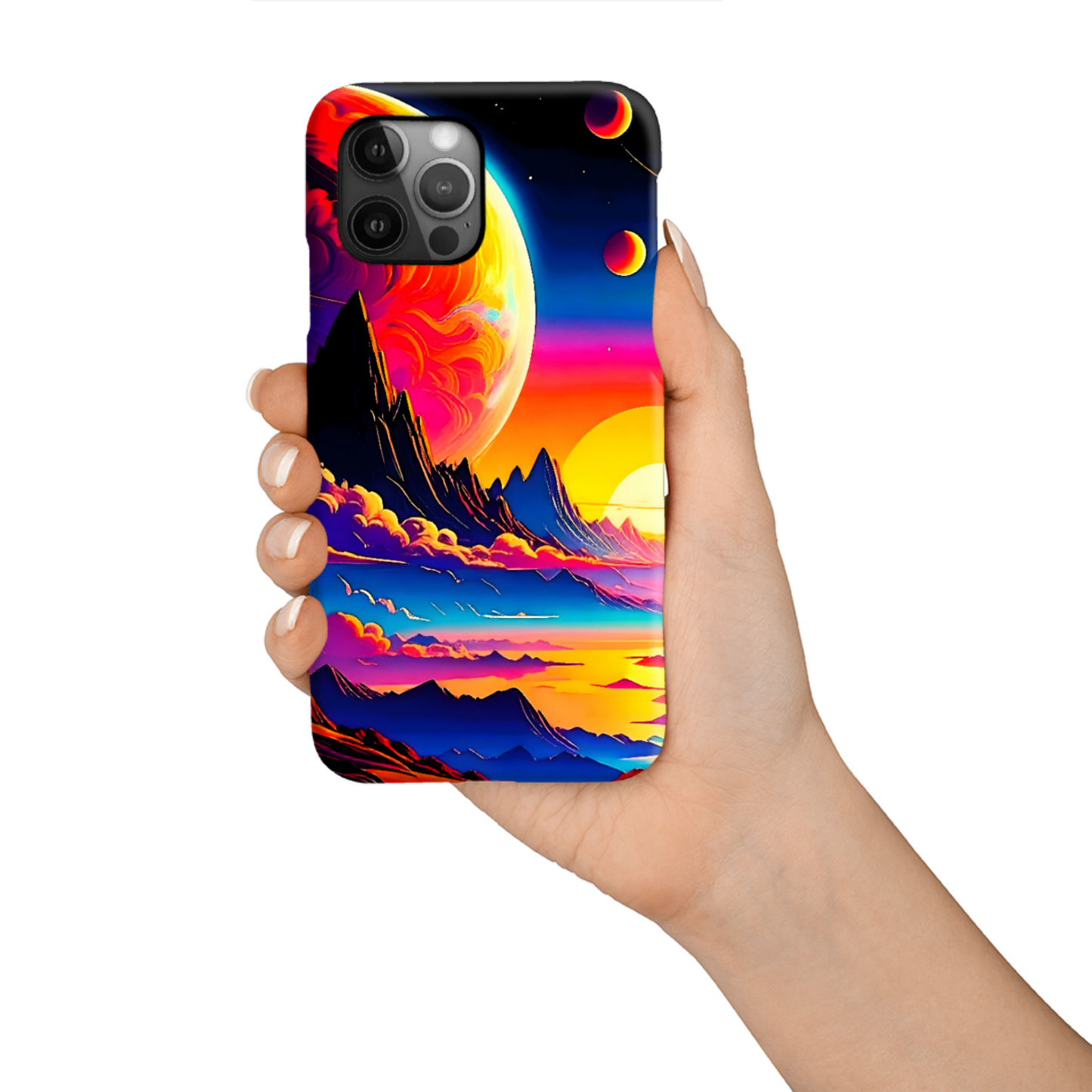LunaScape LS4, Tough Phone Case, Full Wrap Technology, Crafted From Premium Polycarbonate, Unique Image...