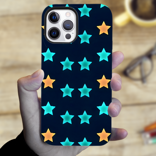 Stars 1, Tough Phone Case, Full Wrap Technology, Crafted From Premium Polycarbonate, Vivid Colours, Unique Image...