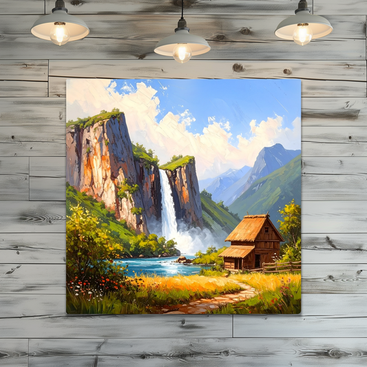 Elan Valley 1, Printed On High Gloss Aluminium To Enhance Colour And Detail, Unique Image, Art Is A Gift For A Lifetime...