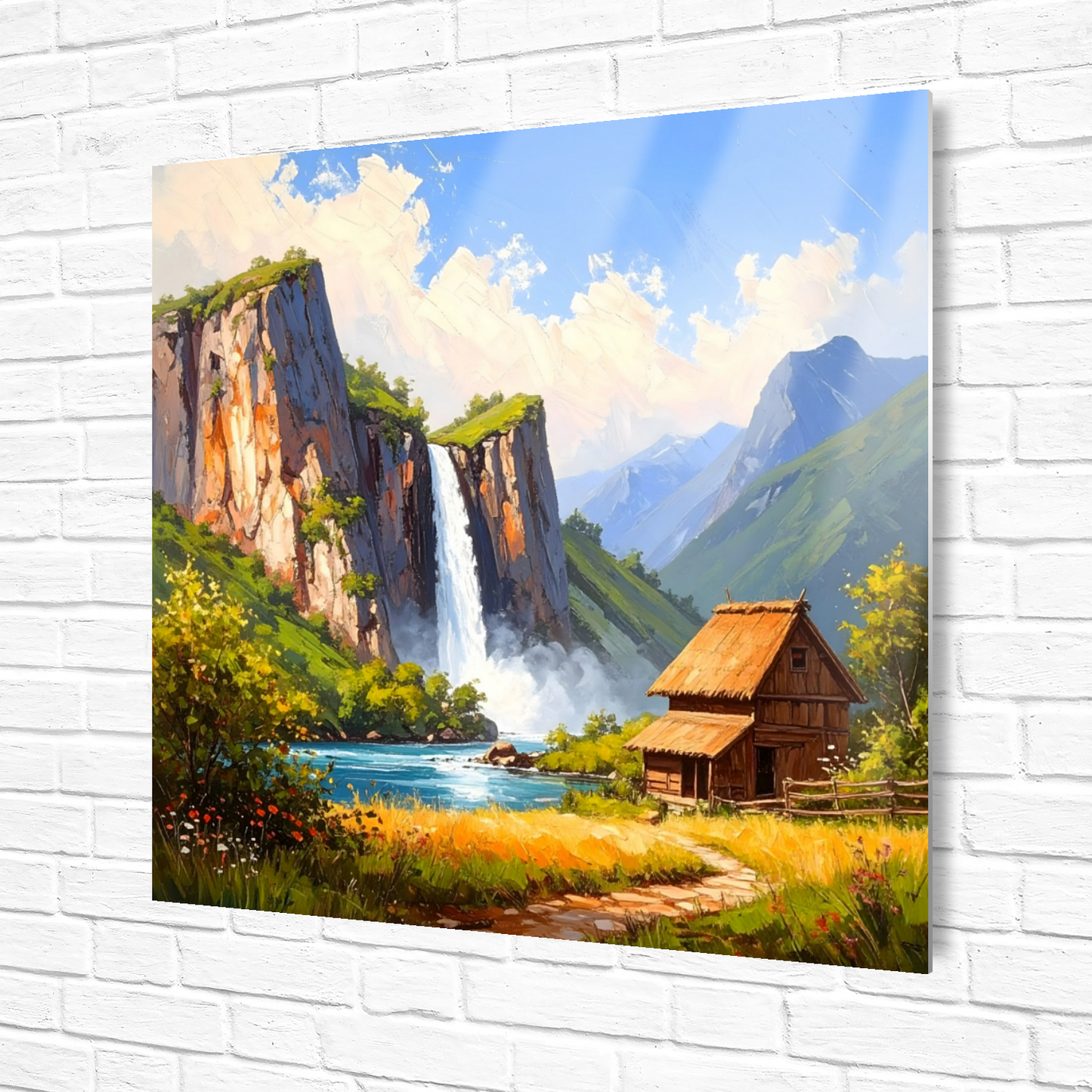 Elan Valley 1, Printed On High Gloss Aluminium To Enhance Colour And Detail, Unique Print, An Enduring Gift...
