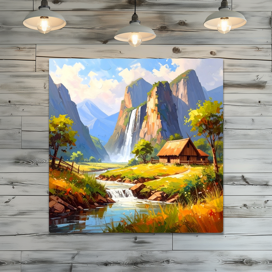 Elan Valley 2, Printed On High Gloss Aluminium To Enhance Colour And Detail, Unique Print, An Enduring Gift...