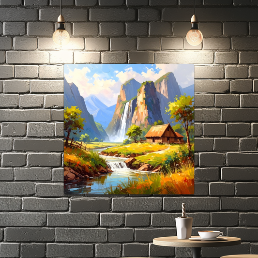 Elan Valley 2, Printed On High Gloss Aluminium To Enhance Colour And Detail, Unique Print, An Enduring Gift...