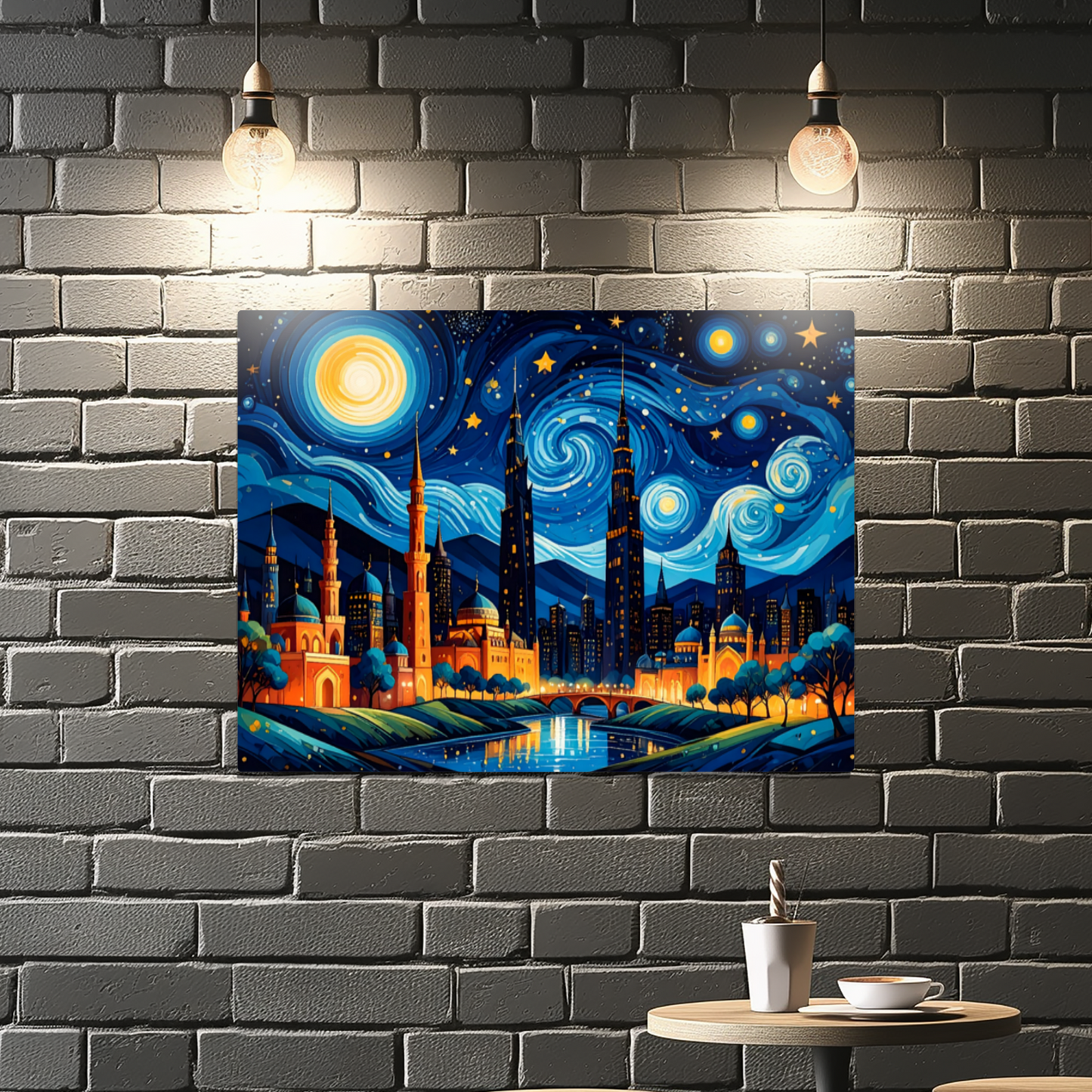 Van Gogh Style 4, Printed On High Gloss Aluminium To Enhance Colour And Detail, Unique Image, Art Is A Gift For A Lifetime...