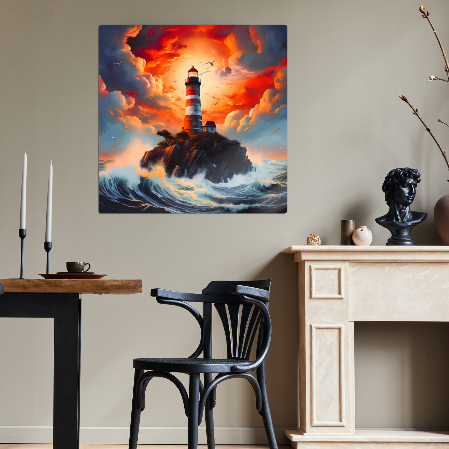 Lighthouse 4, Printed On High Gloss Aluminium To Enhance Colour And Detail, Unique Image, Art Is A Gift For A Lifetime...