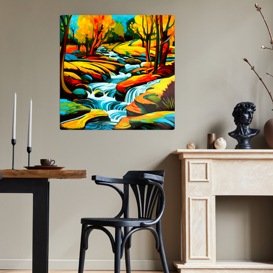 Downstream 4, Printed On High Gloss Aluminium To Enhance Colour And Detail, Unique Image, A Gift For A Lifetime...