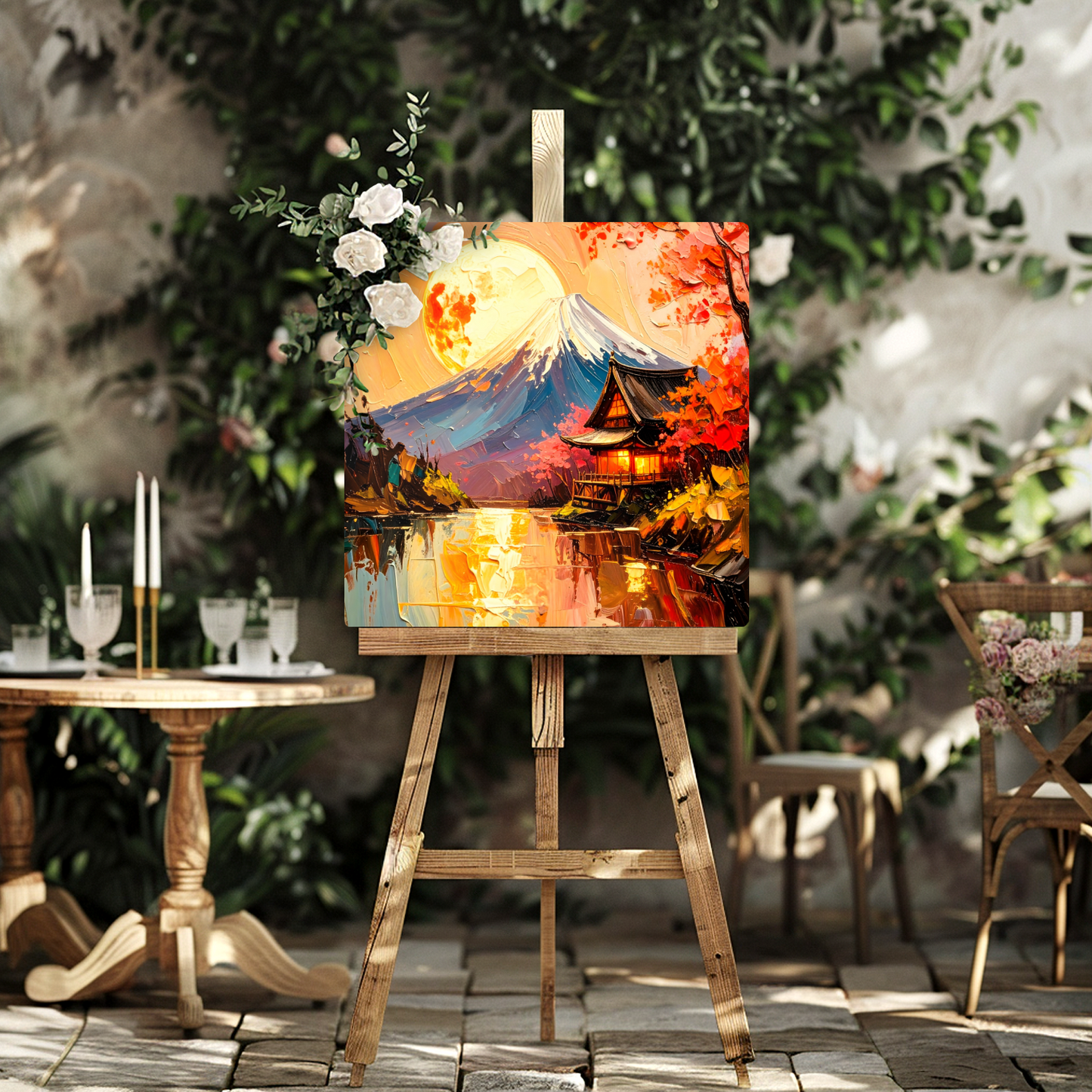 Japanese Landscape 1, Printed On High Gloss Aluminium To Enhance Colour And Detail, Unique Image, Art Is A Gift For A Lifetime...
