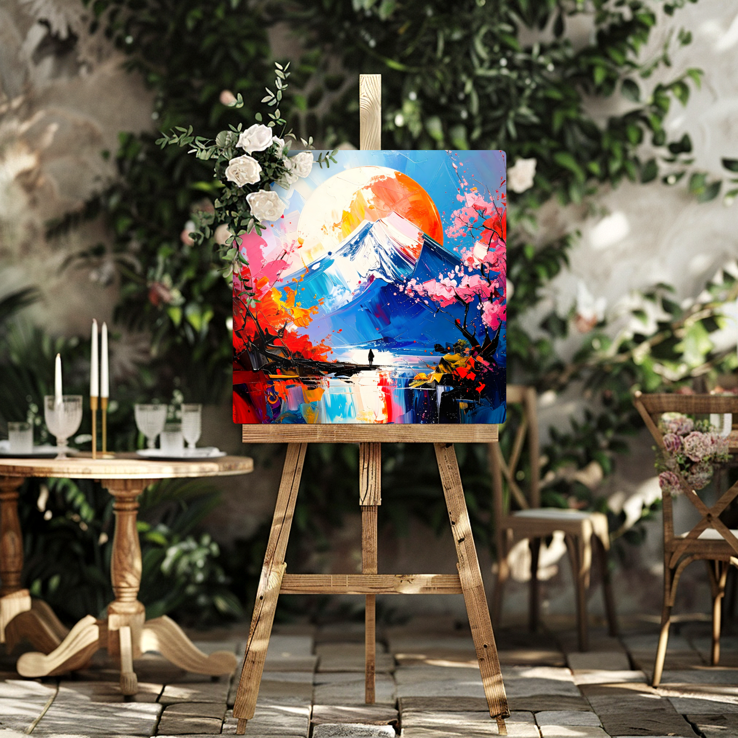 Japanese Landscape 2, Printed On High Gloss Aluminium To Enhance Colour And Detail, Unique Image, Art Is A Gift For A Lifetime...