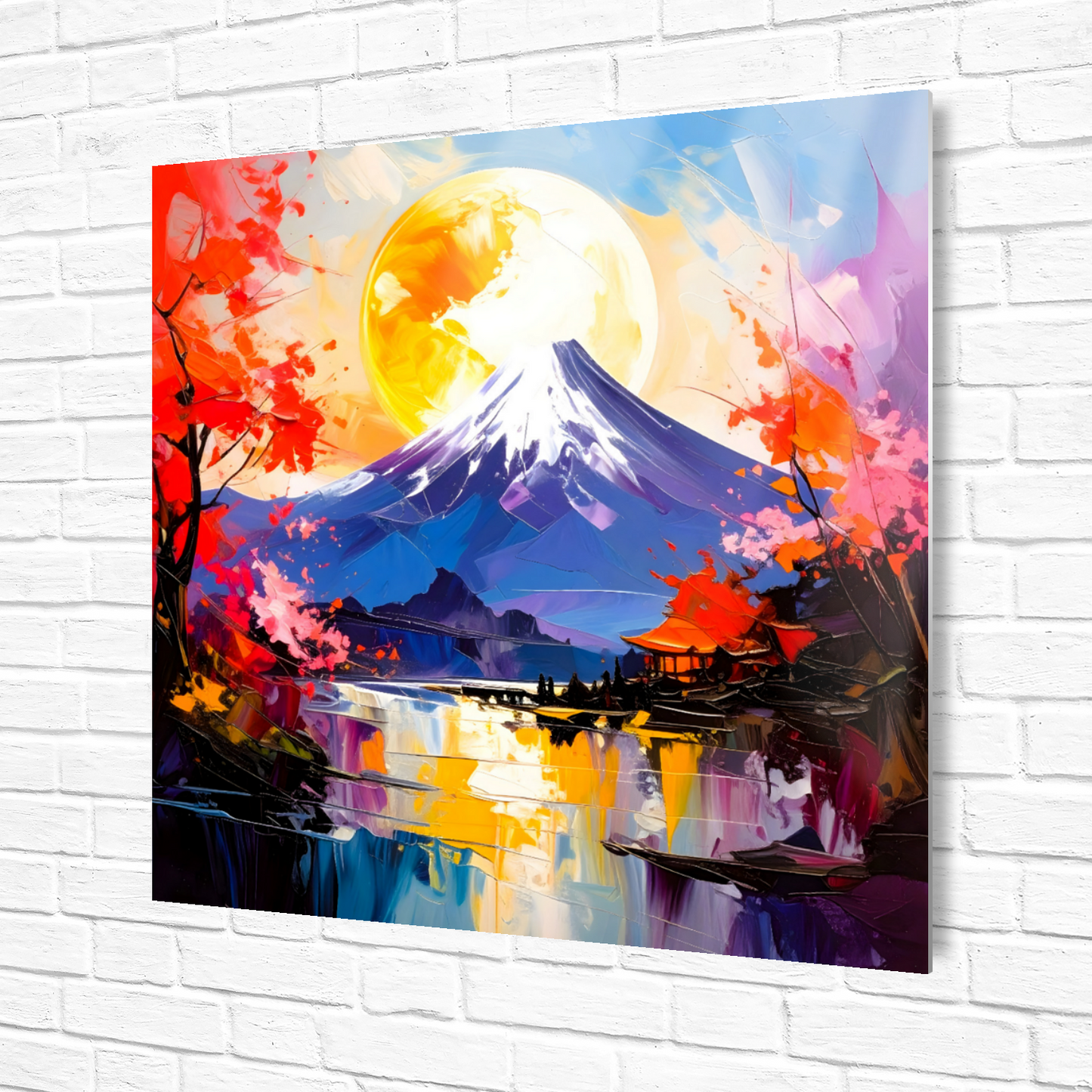Japanese Landscape 3, Printed On High Gloss Aluminium To Enhance Colour And Detail, Unique Image, Art Is A Gift For A Lifetime...