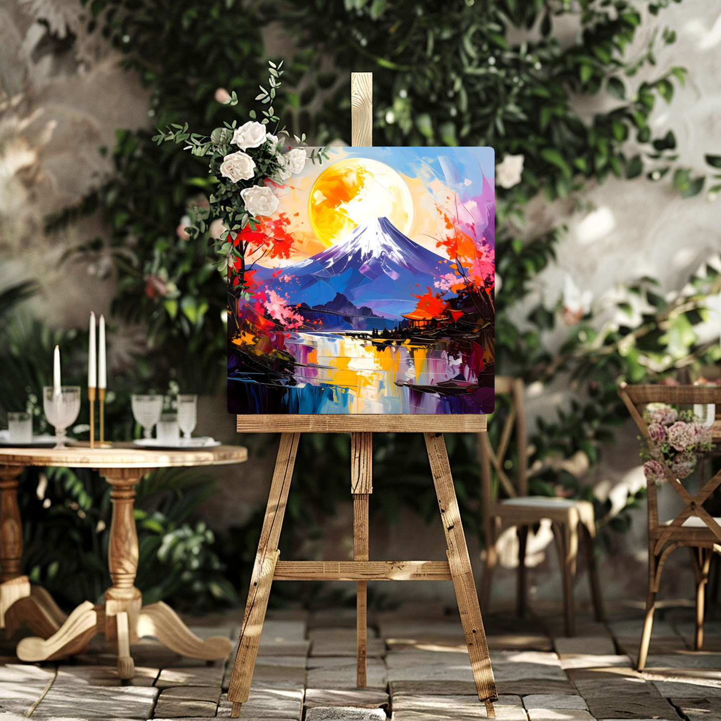 Japanese Landscape 3, Printed On High Gloss Aluminium To Enhance Colour And Detail, Unique Image, Art Is A Gift For A Lifetime...