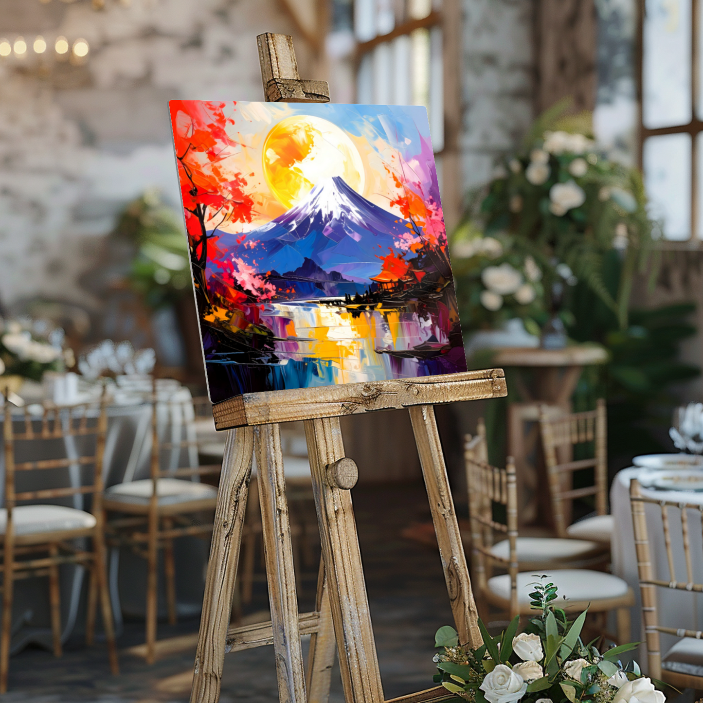 Japanese Landscape 3, Printed On High Gloss Aluminium To Enhance Colour And Detail, Unique Image, Art Is A Gift For A Lifetime...