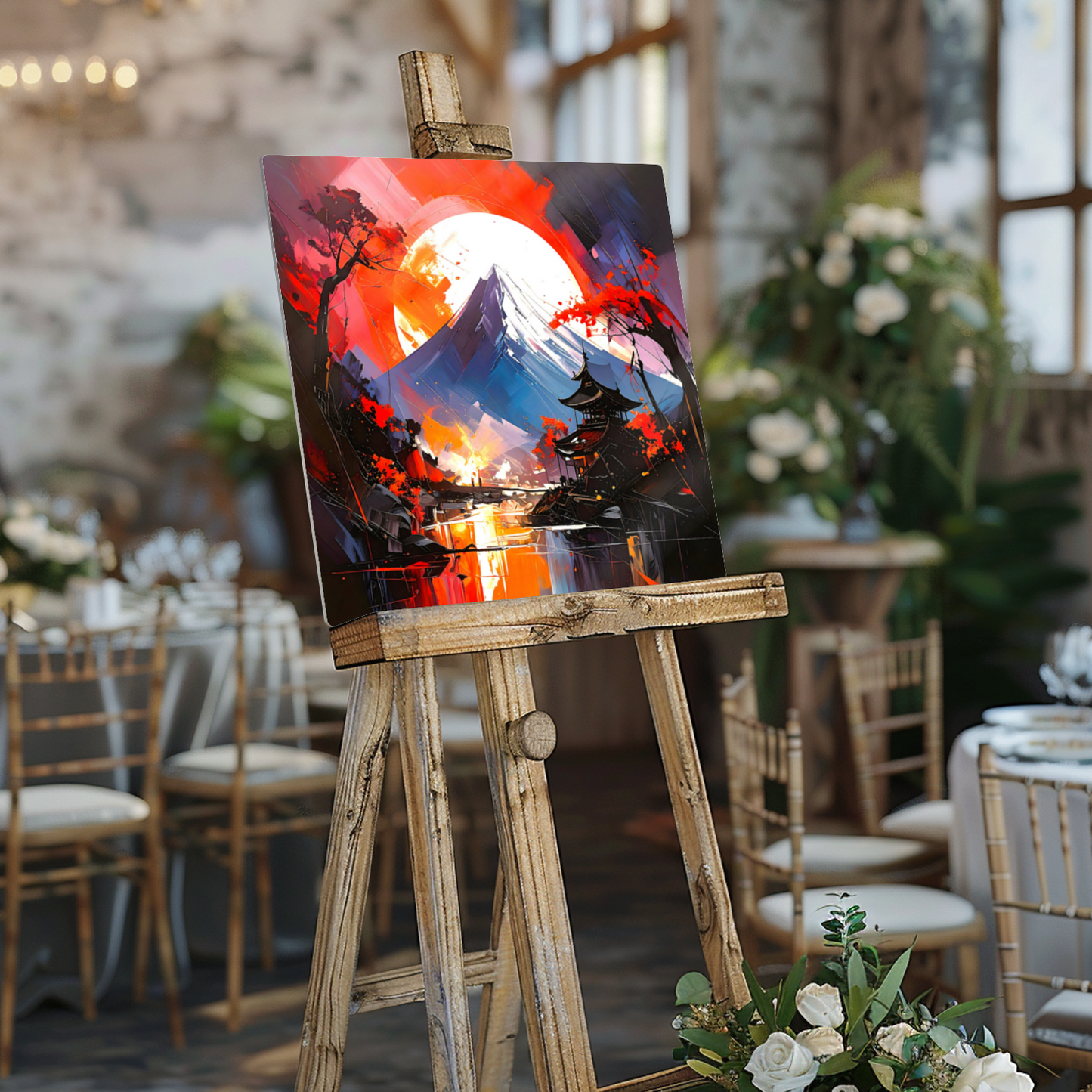 Japanese Landscape 4, Printed On High Gloss Aluminium To Enhance Colour And Detail, Unique Image, Art Is A Gift For A Lifetime...