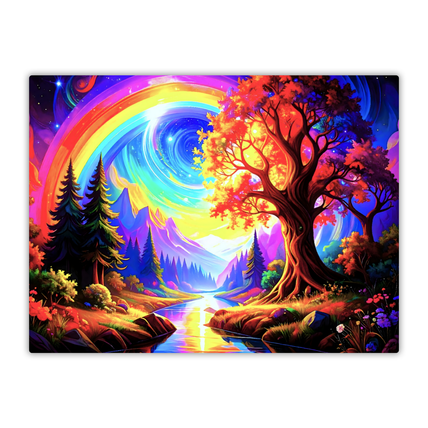 LunaScape 5, Printed On High Gloss Aluminium To Enhance Colour And Detail, Unique Image, Art Is A Gift For A Lifetime...