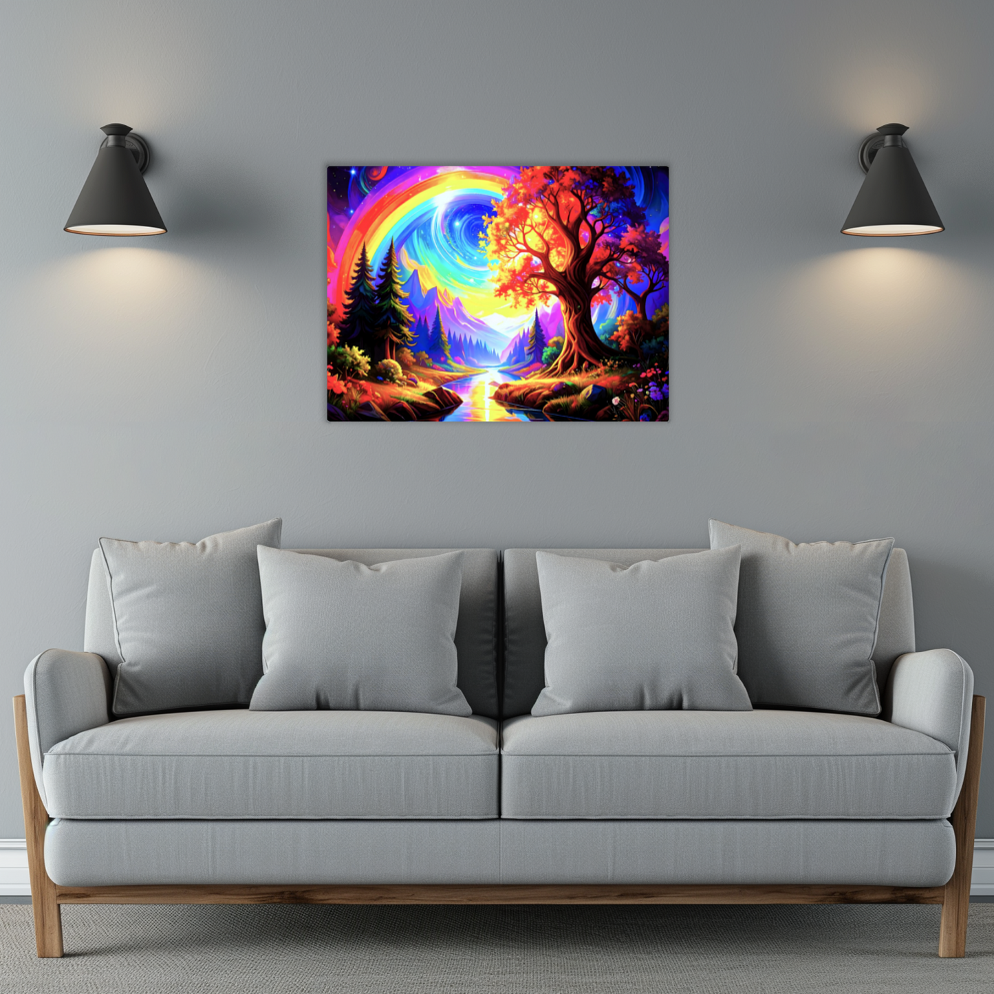 LunaScape 5, Printed On High Gloss Aluminium To Enhance Colour And Detail, Unique Image, Art Is A Gift For A Lifetime...