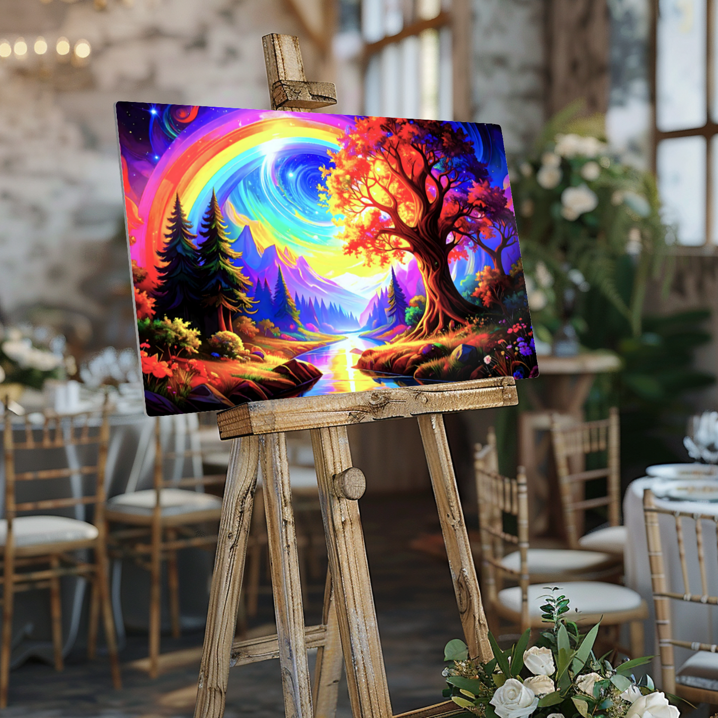 LunaScape 5, Printed On High Gloss Aluminium To Enhance Colour And Detail, Unique Image, Art Is A Gift For A Lifetime...