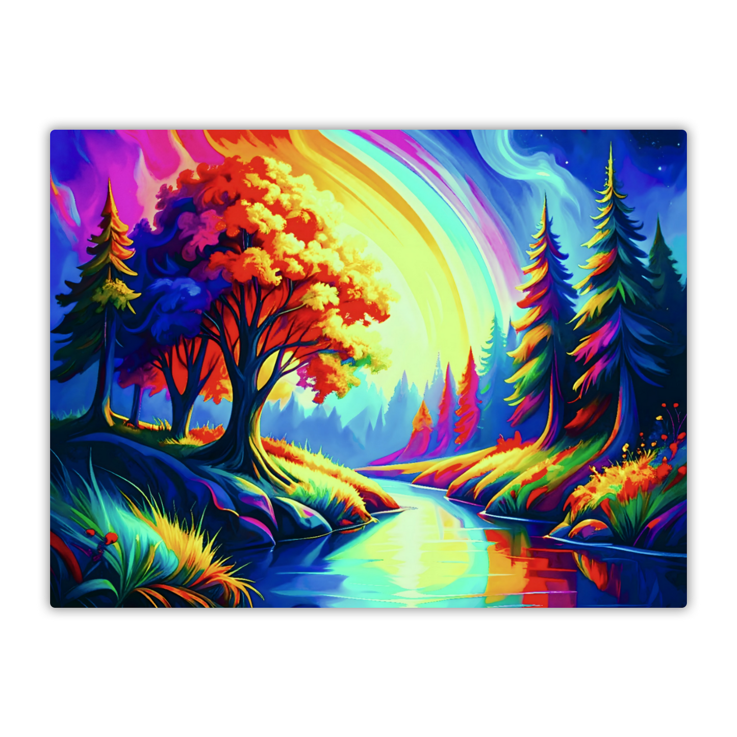 LunaScape 6, Printed On High Gloss Aluminium To Enhance Colour And Detail, Unique Image, Art Is A Gift For A Lifetime...