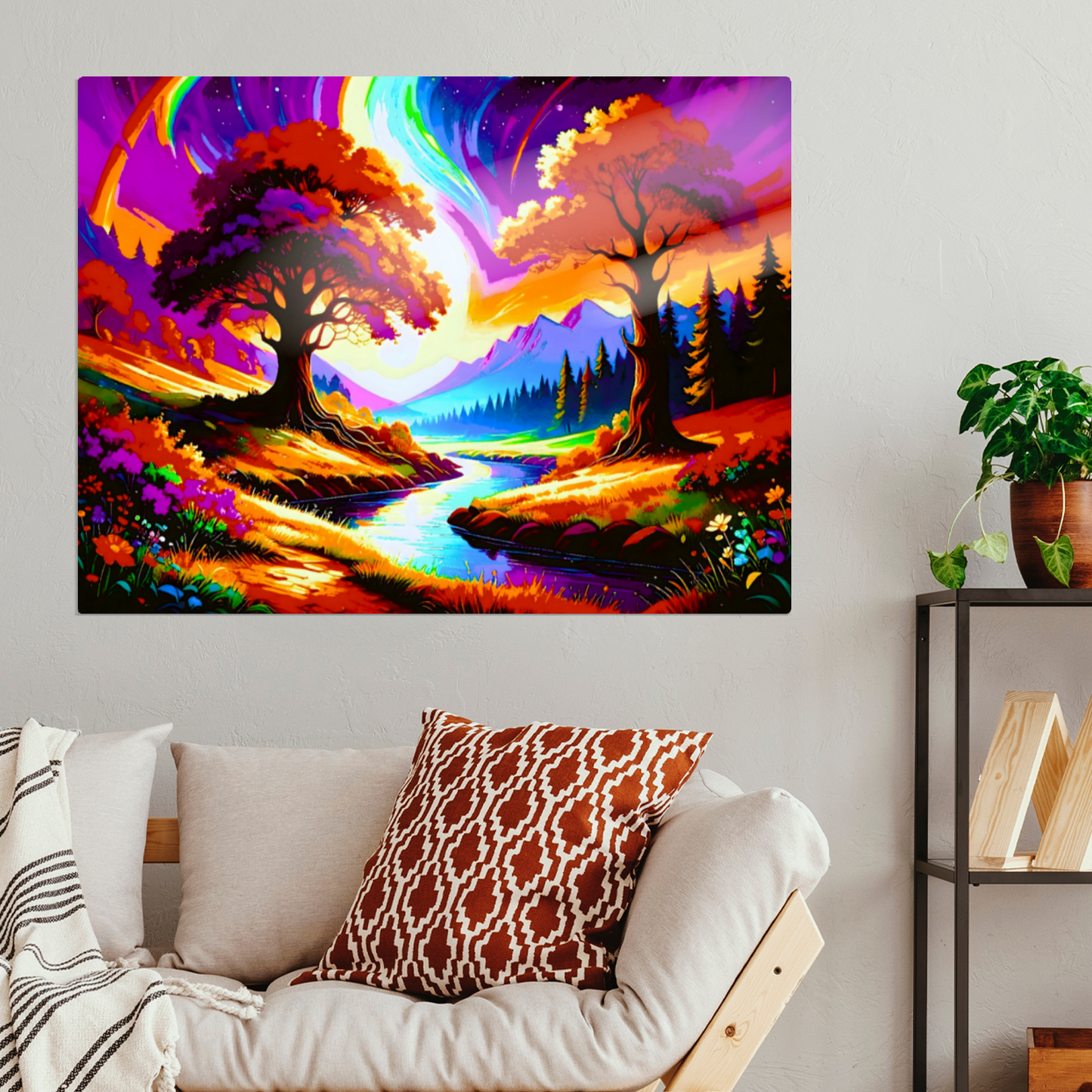 LunaScape 7, Printed On High Gloss Aluminium To Enhance Colour And Detail, Unique Image, Art Is A Gift For A Lifetime...