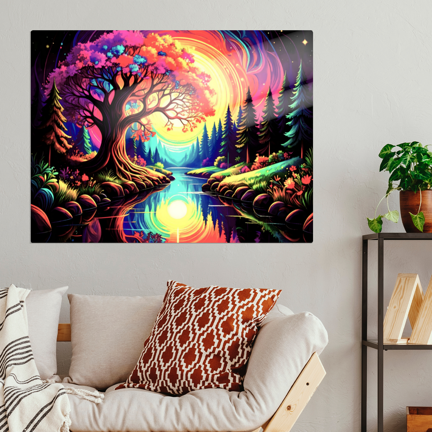LunaScape 8, Printed On High Gloss Aluminium To Enhance Colour And Detail, Unique Image, Art Is A Gift For A Lifetime...