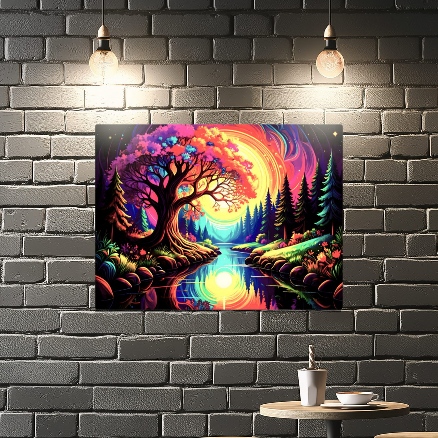 LunaScape 8, Printed On High Gloss Aluminium To Enhance Colour And Detail, Unique Image, Art Is A Gift For A Lifetime...