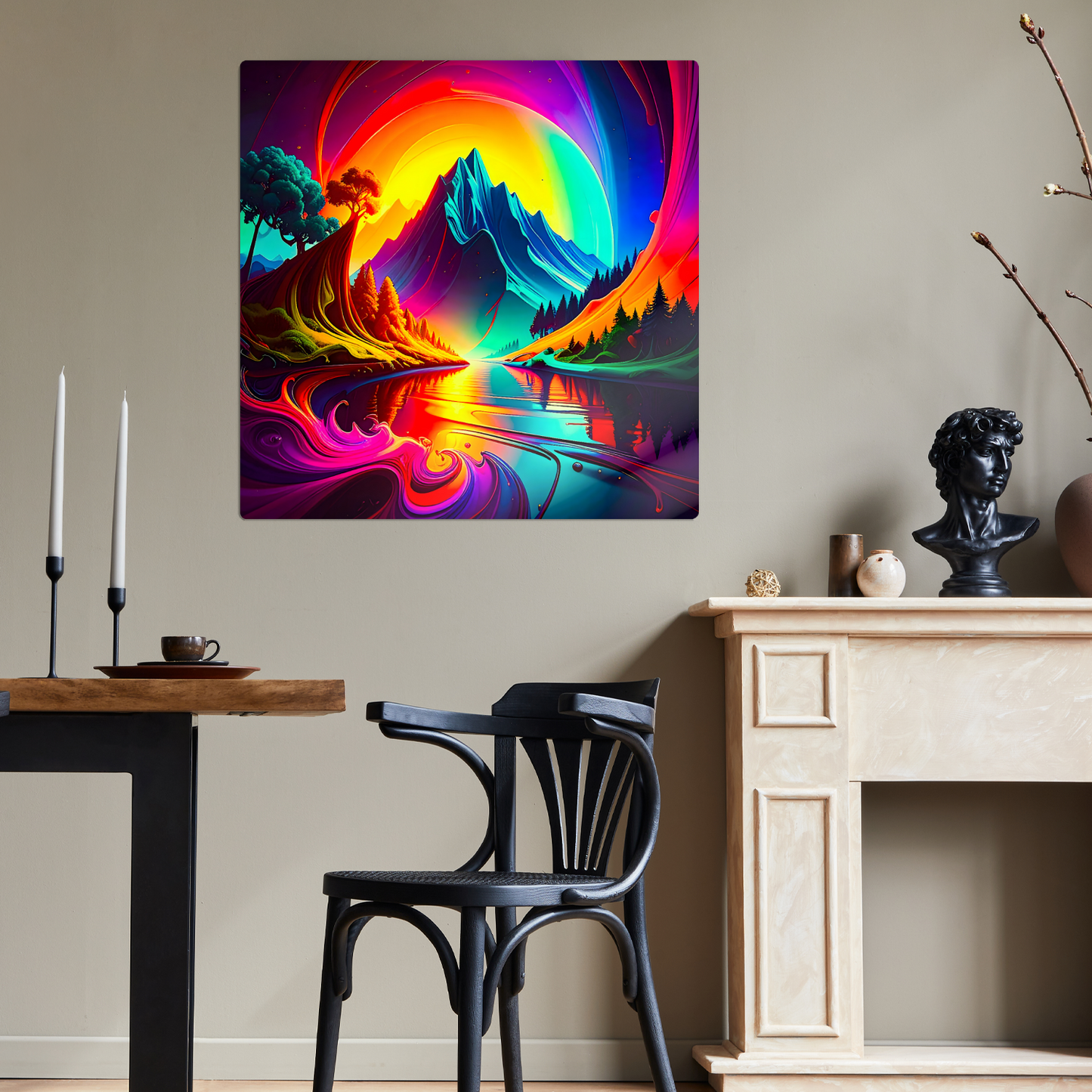 LunaMount, Printed On High Gloss Aluminium To Enhance Colour And Detail, A Gift For A Lifetime...