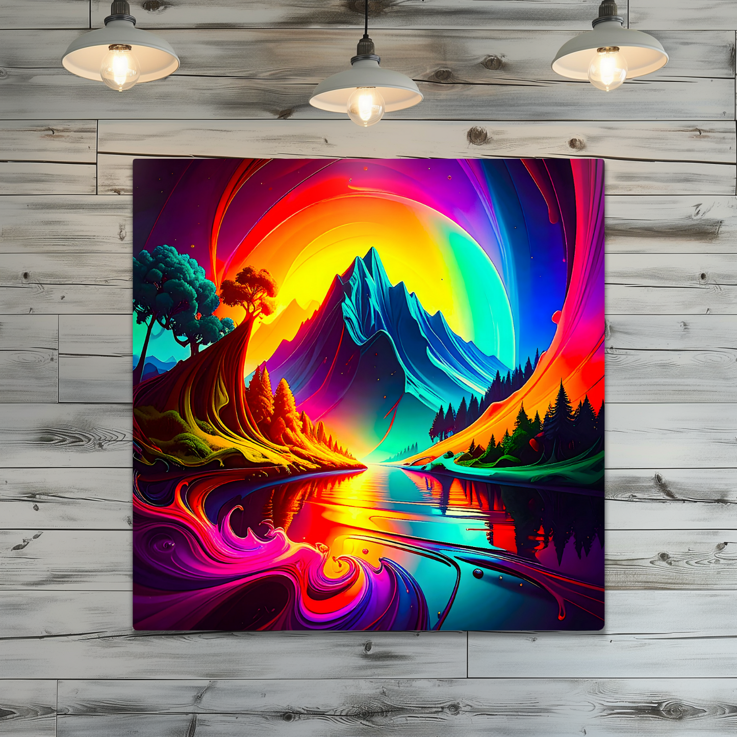 LunaMount, Printed On High Gloss Aluminium To Enhance Colour And Detail, A Gift For A Lifetime...